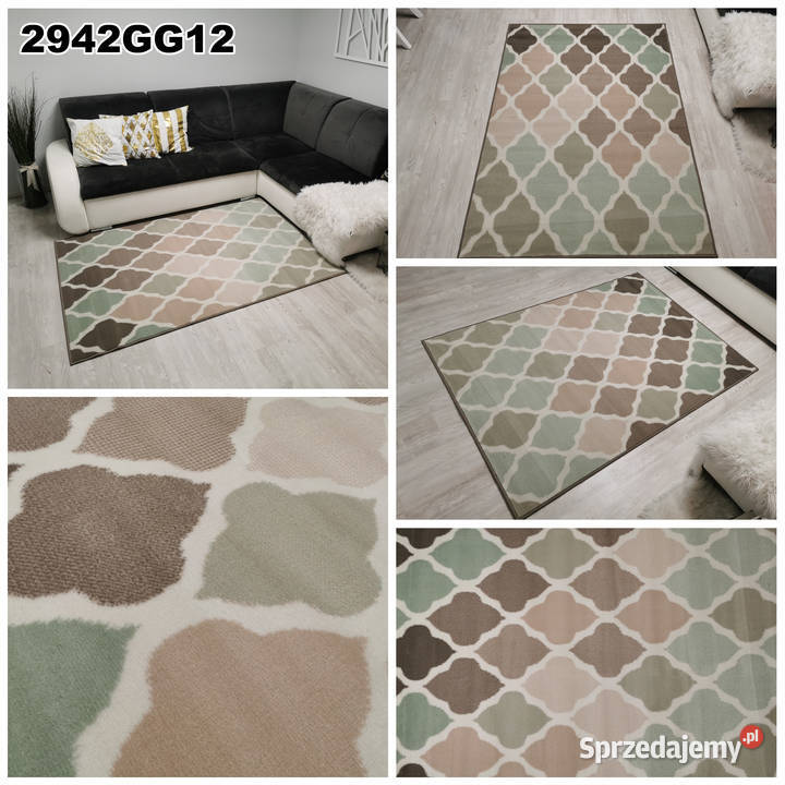 DYWAN 140X200 IDEA KONICZYNA MIĘTA GĘSTY WŁOS Białystok