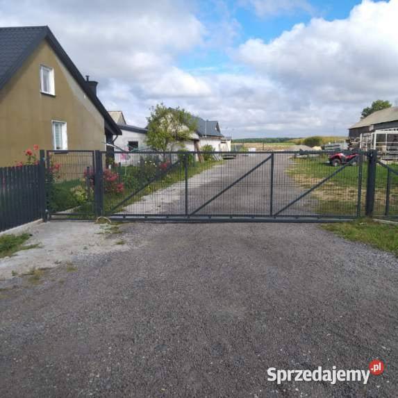 Brama przesuwna panelowa ocynkowana i malowana mazowieckie Stary Lubotyń