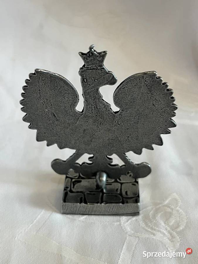 Kolekcjonerski orzeł polski posrebrzany małopolskie Kraków sprzedam