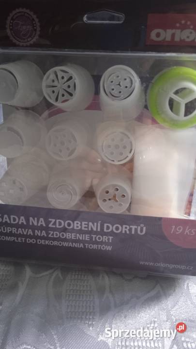 ZESTAW DO DEKOROWANIA TORTÓW KANAPEK