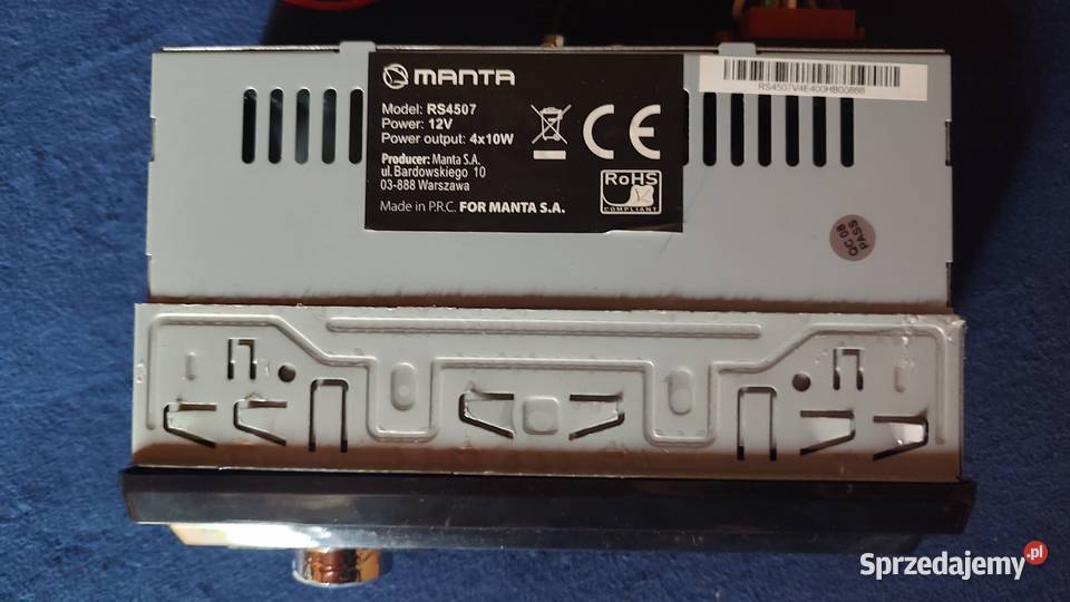 Radio MANTA RS4507 osobowe Pozostałe Sanok