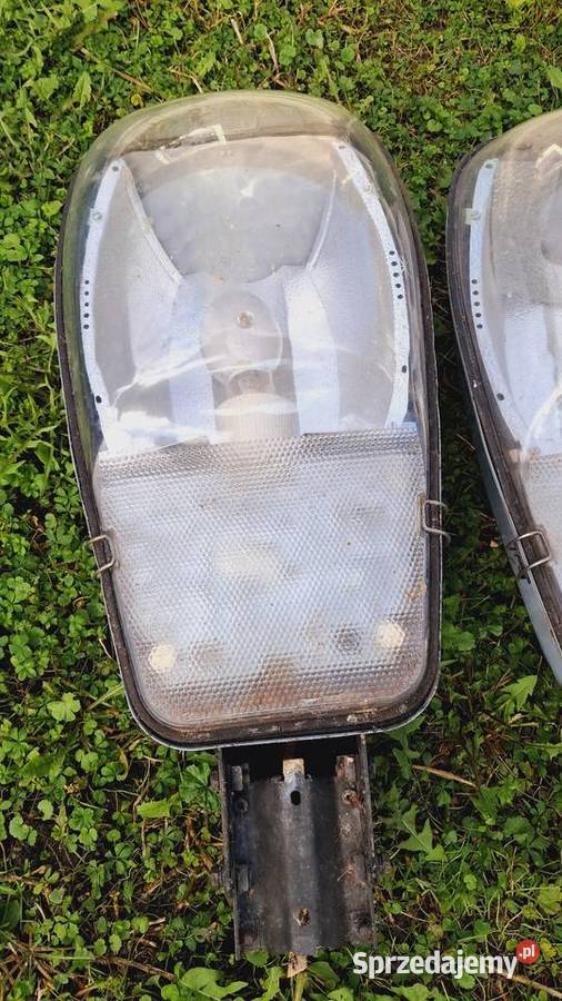 Dwie Stare Lampy Drogowe Uliczne kujawsko-pomorskie Świecie