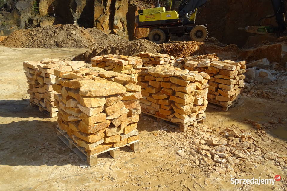 Kamień naturalny ogrodowy na skarpy mury ogrodzenia polski producent łupek