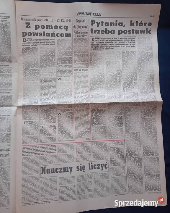 Trybuna Ludu 226 czwartek 23 września 1982 r
