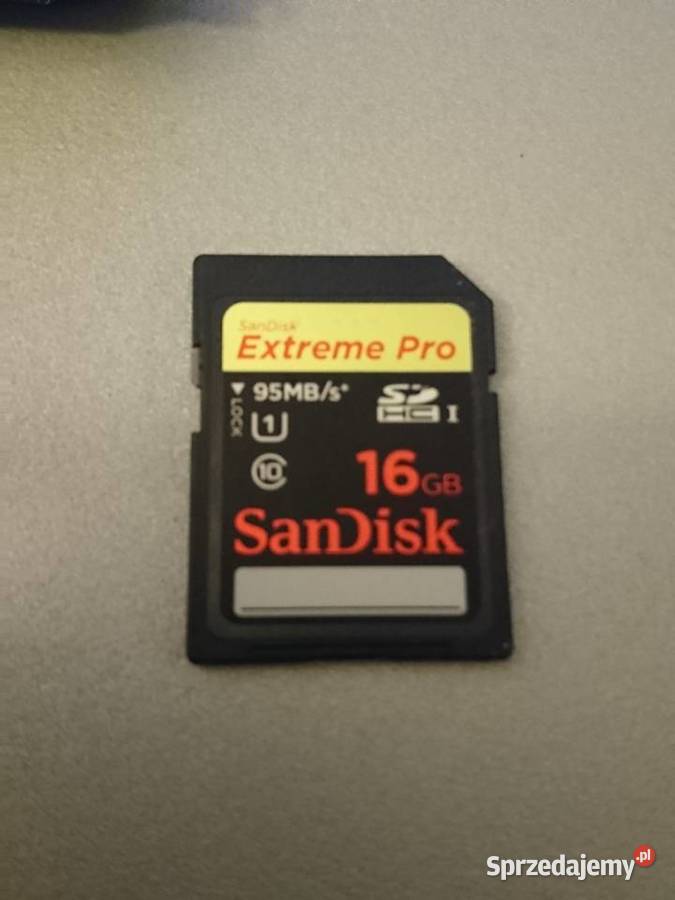 Karta SanDisk SDHC Extreme Pro 16 GB UHSI Card Akcesoria Warszawa