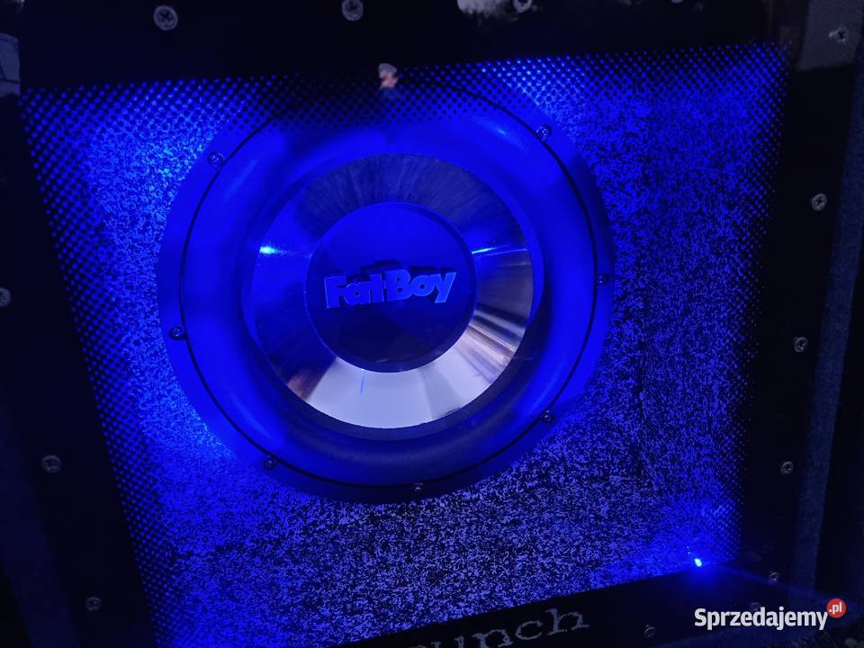 Tuba Subwoofer Skrzynia Basowa CRUNCH FAT BOY Car audio Dzierżoniów