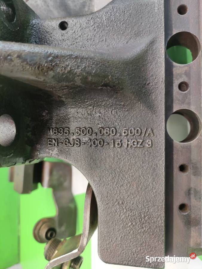 Listwa zaczepu M835500060510 835500060520 FENDT wielkopolskie Wilkowo sprzedam