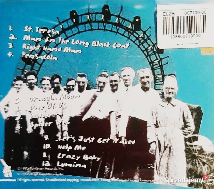 Album CD JOAN OSBORNE Album Relish mazowieckie Warszawa