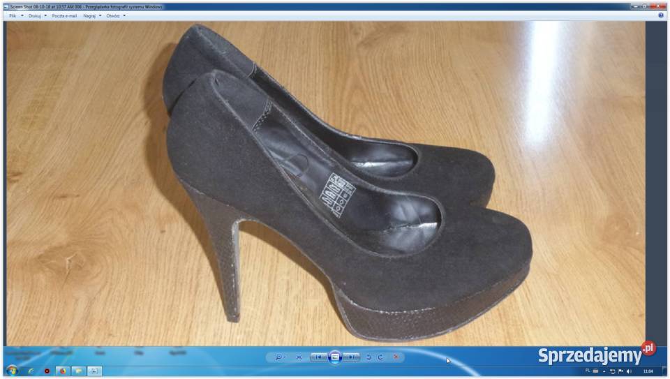 BUTY DAMSKIE CZÓŁENKA CZARNE Niepołomice