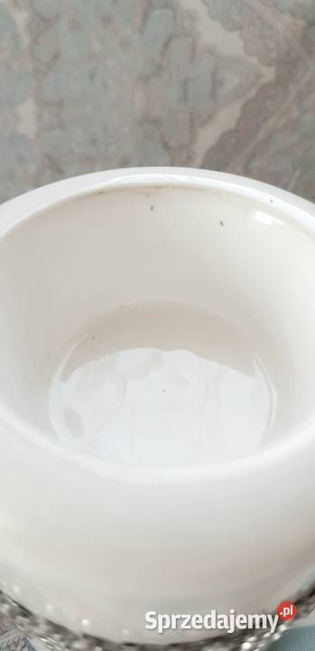 Komplet ceramicznych świeczników tealight biały