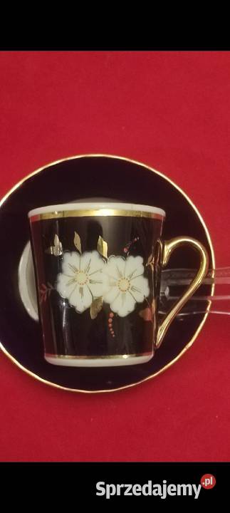 Porcelanowa filiżanka do kawy i herbaty Dovbysh Porcelana i szkło łódzkie Pabianice