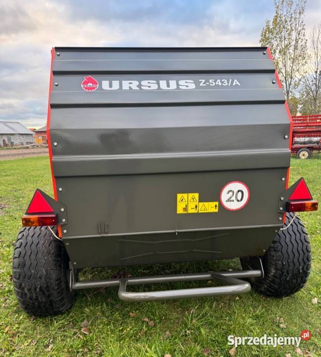 Prasa belująca Ursus Z543A 2016 siatkasznurek łódzkie Łowicz