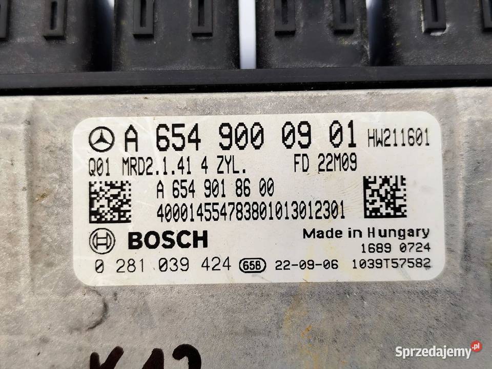 KOMPUTER STEROWNIK MODUŁ SILNIKA MERCEDES A213 Przemęt