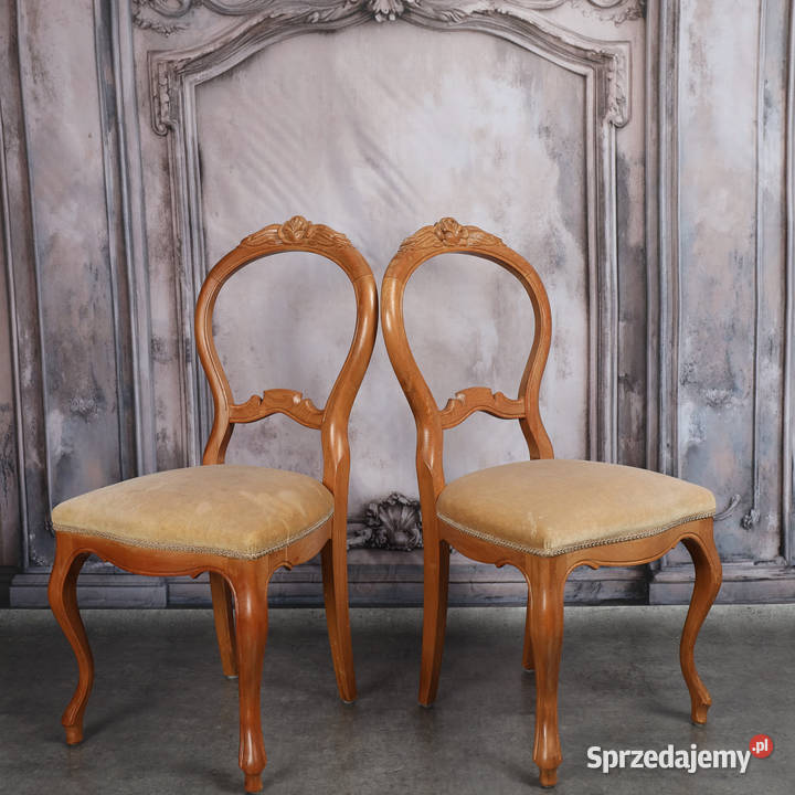 ARTexpert Para krzeseł Ludwik krzesło krzesła Dobrzany sprzedam