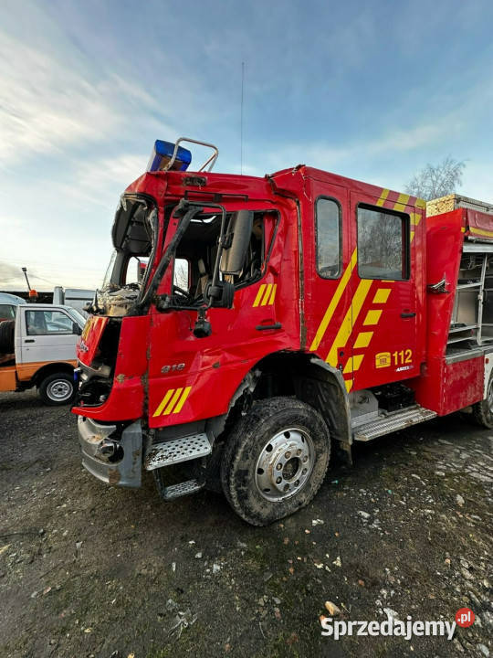 pożarnicze Mercedes Atego 918 Straż Pożarna 4X4 serwisowany w ASO Syców