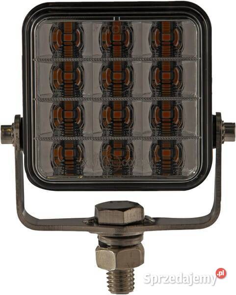 Lampa ostrzegawcza LED 1030V bursztynowa 12 LED małopolskie Kamionna