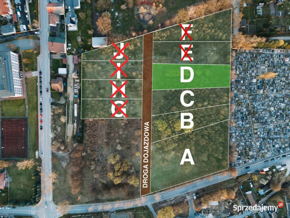 Działka 22a Szydłowiec Działka D