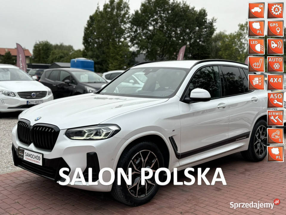 BMW X3 Salon Polska Gwarancja 1 Wł Serwis G01 garażowany mazowieckie Sade Budy