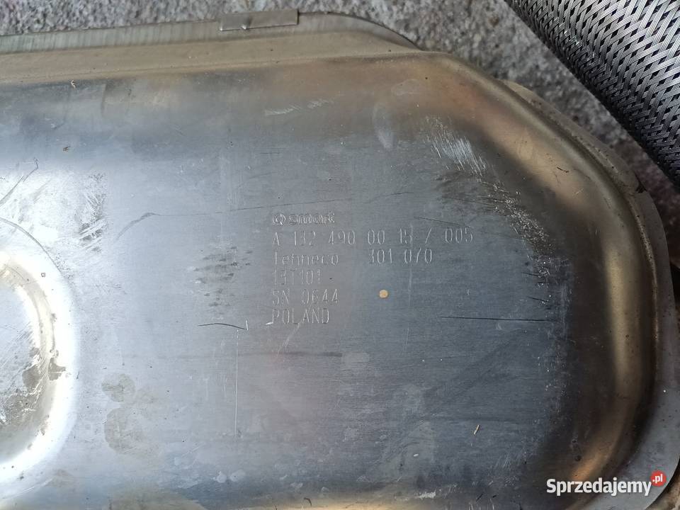 Tłumik Smart 451 2013r Tłuszcz sprzedam