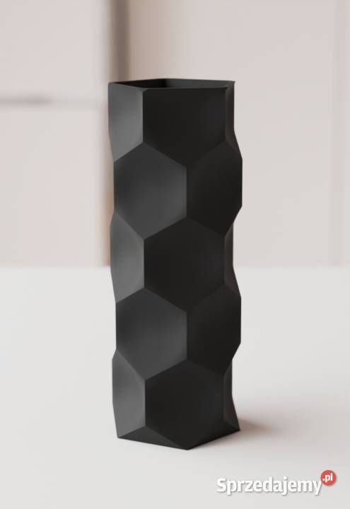 Geometryczny wazon na kwiaty nowoczesny nowy Łódź