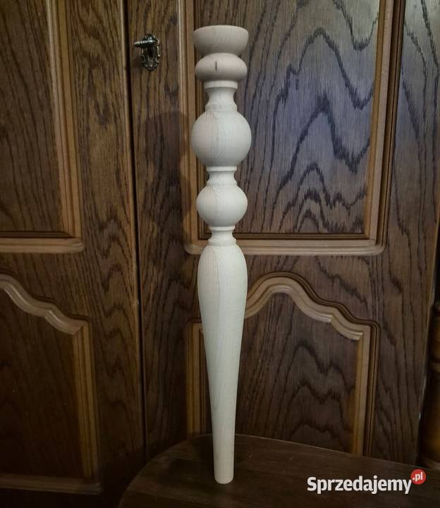 Nogi toczone do komody stołu stolika Mława