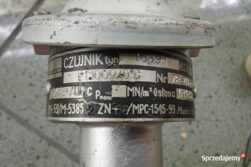 Pt 100 TopG1 czujnik temperatury 200700C Mera Otwock