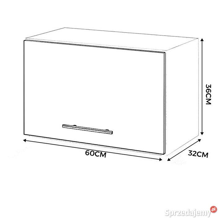 Szafka Kuchenna Wisząca Okapowa Modulowa 60 60cm Elbląg