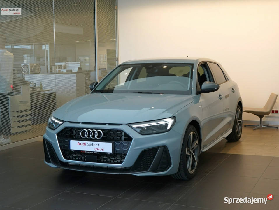 Audi A1 Sportback 40TFSI 207 Sline Virtual Led szary Kielce sprzedam