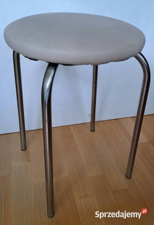 Taboret Stelaż Metalowy Siedzisko Okrągłe 32cm Poznań