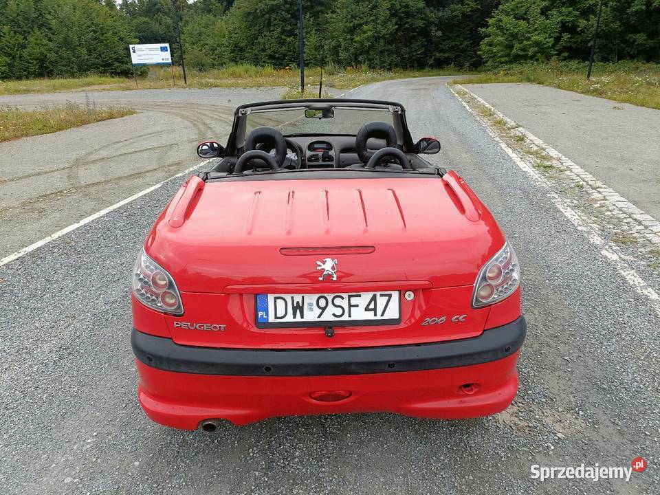 Peugeot 206 CC Cabrio 16 Automat skóry Rok produkcji 2001
