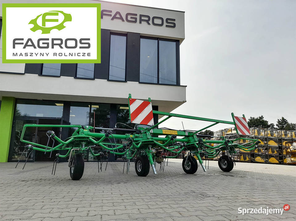 Nowy Przetrząsacz 4 wirnikowy pająk karuzela Końskie