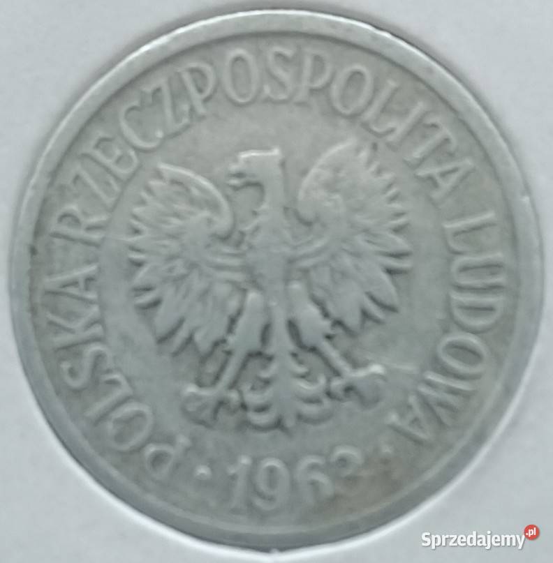 20 Groszy 1963 r PRL 2 rzadkość ładne Konin