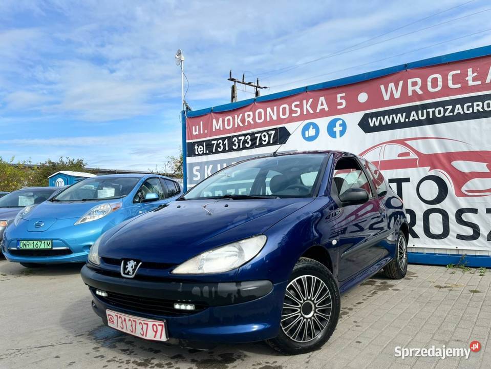 Peugeot 206 11 BenzynaSalon PolskaPierwszy 136000km