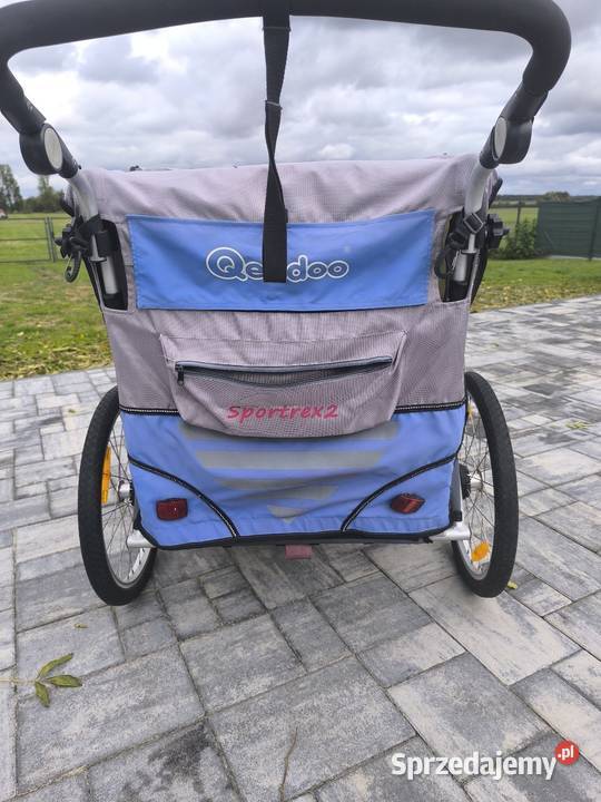 Przyczepka rowerowa QERIDOO SPORTREX 2 OSOBOWA sprzedam