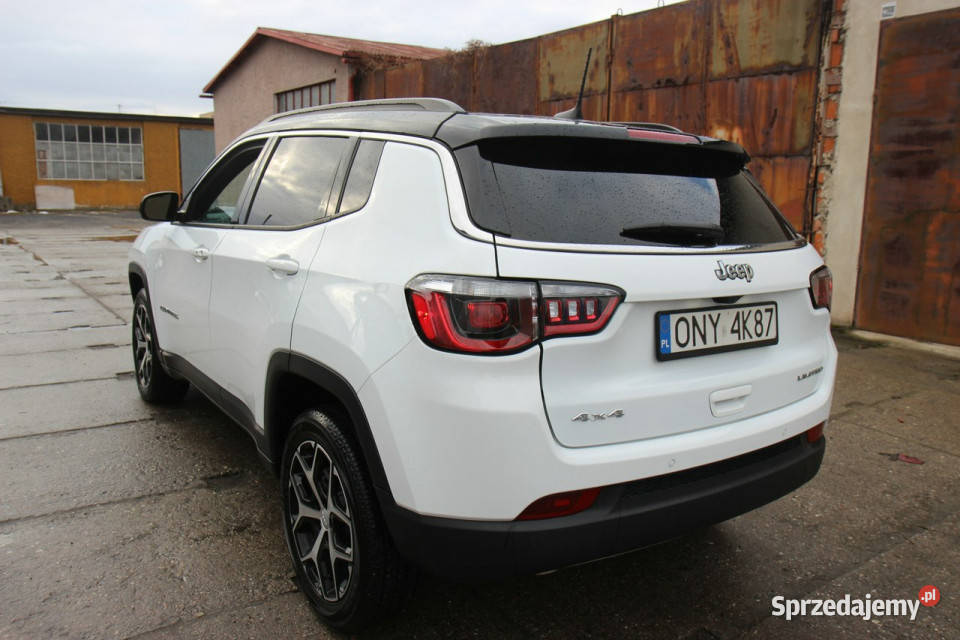 Jeep Compass 2024r LIMITED 20 TURBO 200 benzyna Rok produkcji 2024 Nysa