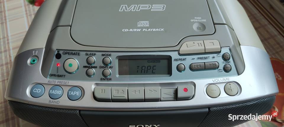 Radiomagnetofon SONY CFDSO3 CPL Sprawne Kielce