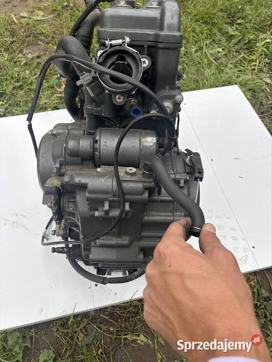 Silnik KTM DUKE 125 uszkodzony