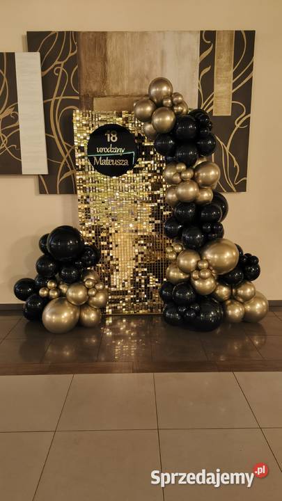 Ścianka balonowa dekoracje balonowe łódzkie Łódź sprzedam
