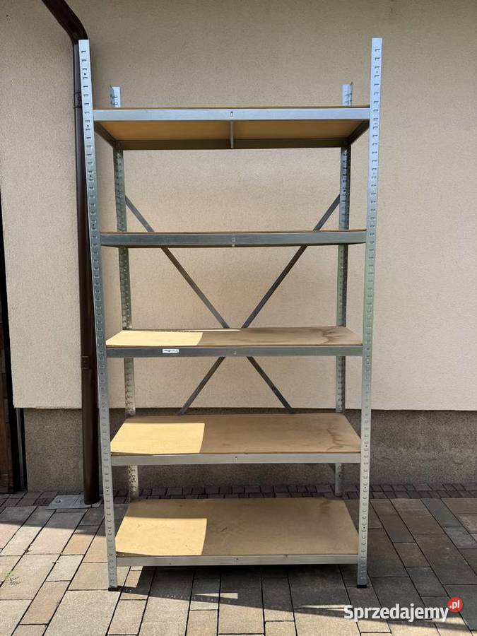 Regał metalowy 5 półek świętokrzyskie Miedziana Góra