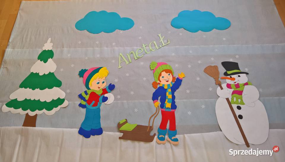 Dekoracje o tematyce zimowej z brystolu 504 102 mazowieckie Garwolin