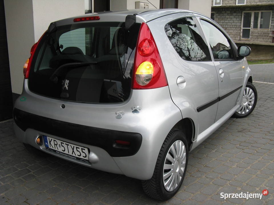 Śliczny Peugeot 107 5Drzwi Klimaelektryka Aygo isofix małopolskie
