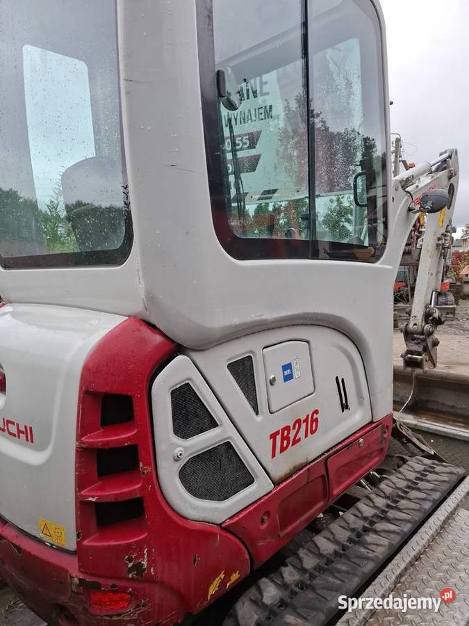Minikoparka Takeuchi TB216 pomorskie