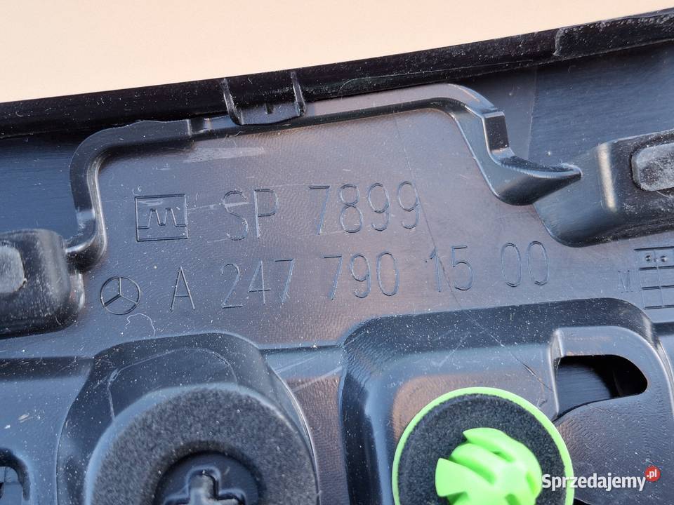 MERCEDES BKLASA W247 LISTWA LOTKA LEWA SPOILERA Bieleń
