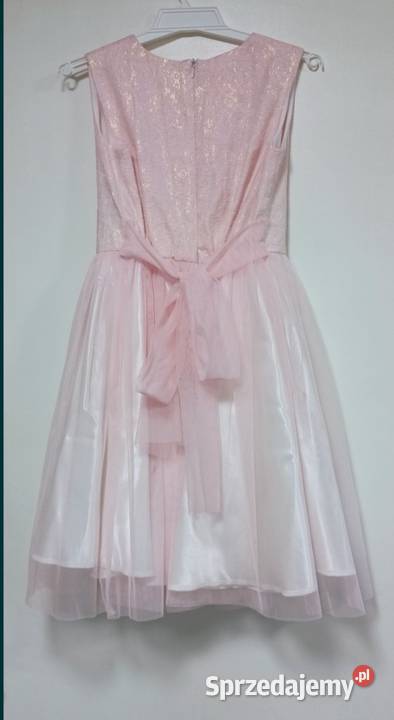 Sukienka wizytowa dziewczęca Rozmiar 128 Stan Dla Dziecka Andrychów