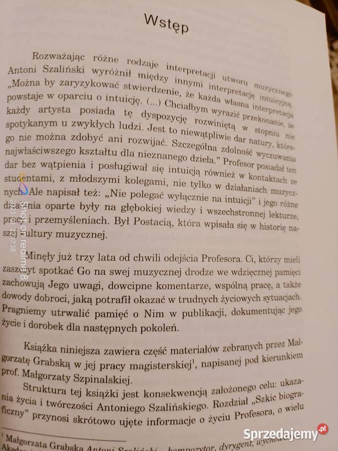 Szaliński Życie i twórczość książki prezenty sztuka, kultura i etnologia Warszawa