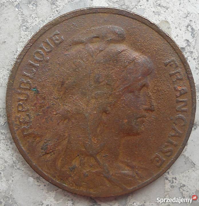 FRANCJA10 CENTIMES1914 r BRĄZ mazowieckie Legionowo