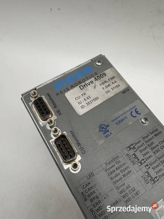 Reis Drive 4009 Servo Drive ID 3537580 mazowieckie Warszawa