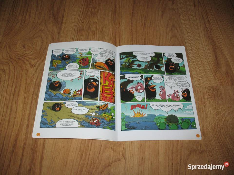 Angry Birds Komiks z łamigłówkami Czkawka bomby Rok wydania 2015 Chorzów