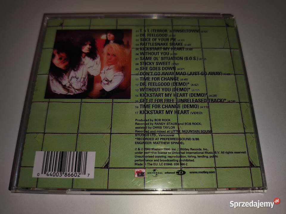 MOTLEY CRUE Dr Feelgood CD Siedlce