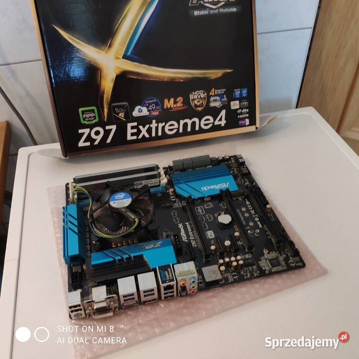 zestaw ASRock Z97 EXTREME4 Intel i5GoodRam 2x4 Sulejówek sprzedam